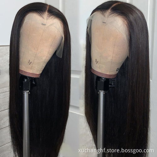 Fast Shipping 40 Inch full lace Human Hair wig,Mink Cheap brazilian Human Hair Lace Wig Vendor,transparent 360 Lace Frontal Wig